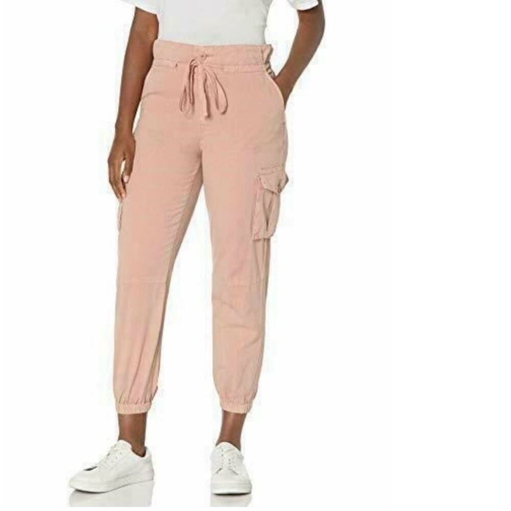 ✨Blank NYC Beige High Waist Cargo Joggers Size 28✨